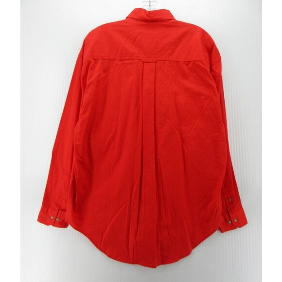 VINTAGE Abercrombie & Fitch Shirt Medium Button Up Field Outdoor 90s NEW - Picture 6 of 11